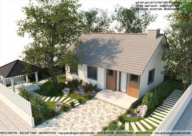 Mẫu thiết kế nhà nhỏ đẹp 8x11m tại Phú Thọ NDNC4137