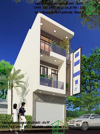 Mặt tiền nhà phố 3 tầng NDNP3T49