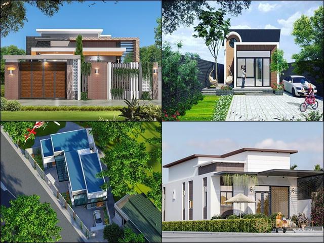 thiết kế nhà mái bằng