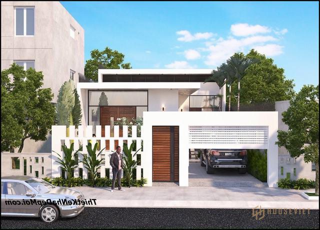 Nha mai bong 1 tang 3 phan