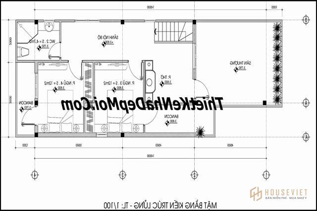 Thiết kế nhà ống 2 tầng tiết kiệm