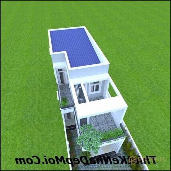 Mẫu nhà 2 tầng tiết kiệm 90m2