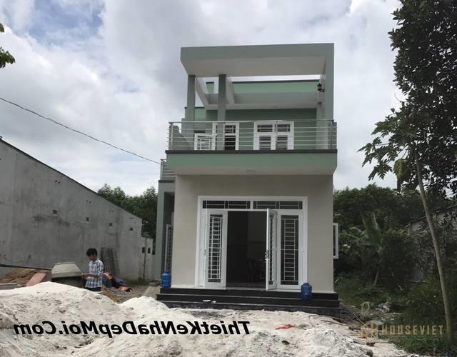 Xây nhà 2 tầng hiện đại tại Long Thành