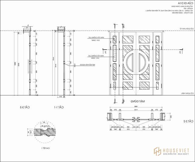 mau nha biet thu 2 tang 100m2 - cua 0126