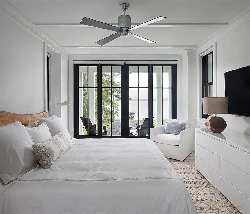 Đặc biệt lưu ý khi thiết kế phòng ngủ có 2 cửa ra vào