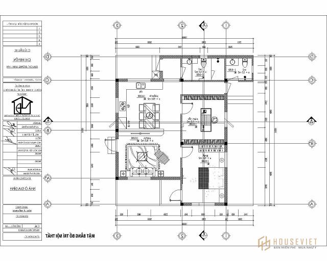 Bản vẽ cấp 4 5. nhà ở