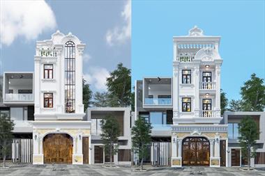 3 Mẫu thiết kế nhà phố bán cổ điển sang trọng, ấn tượng và độc đáo