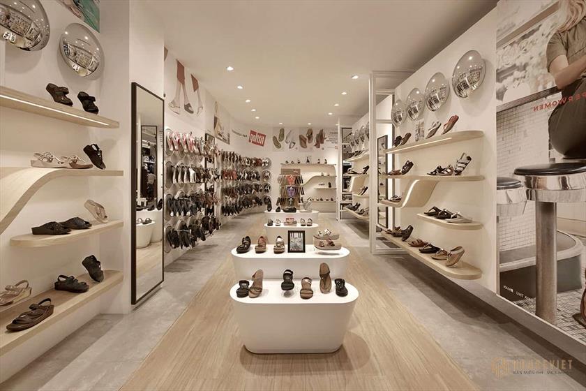 thiết kế cửa hàng phụ kiện thời trang