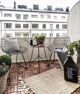 Biến ban công nhỏ của bạn thành không gian thư giãn tại nhà theo phong cách Scandinavian