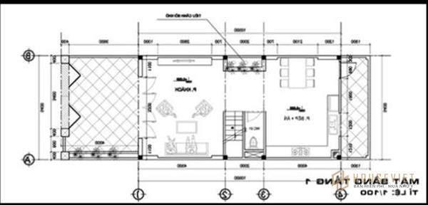 Mẫu thiết kế nhà 2 tầng 5x10m