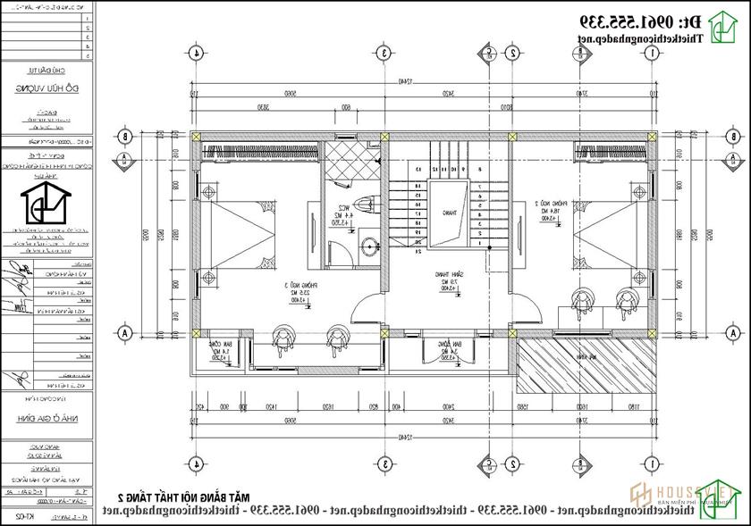 Phương án nội thất tầng 1 mẫu nhà vườn 2 tầng 6x12m kết hợp phòng thờ ndbt2t112