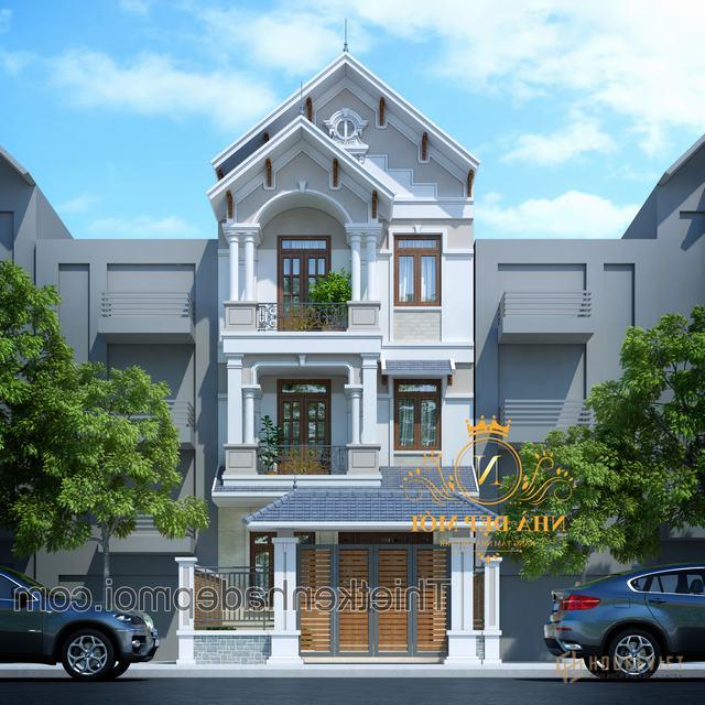 Nhà 1 trệt 2 lầu mặt tiền 6m đẹp