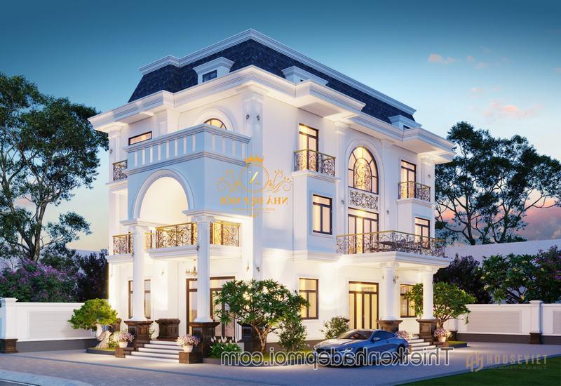 biệt thự 3 tầng rộng 10m