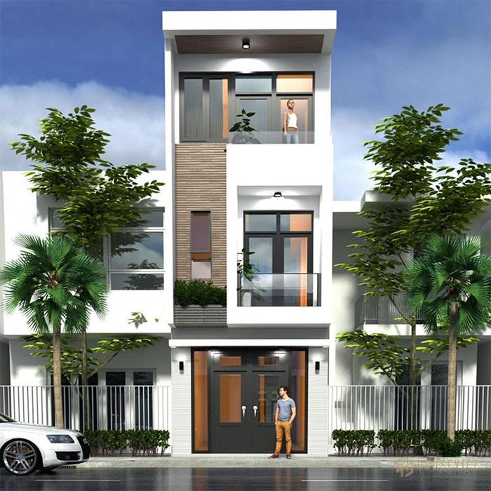Mẫu nhà 40m2 đẹp 1