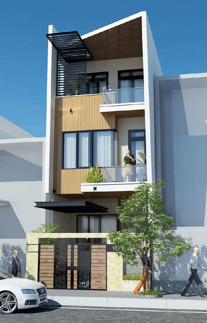 Mẫu nhà cấp 3 đẹp 40m2