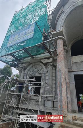 Biệt thự tân cổ điển 4 tầng diện tích 265m2 có tầng hầm - SH BTP 0165 8 Biệt thự tân cổ điển 4 tầng diện tích 265m2 có tầng hầm - SH BTP 0165 1