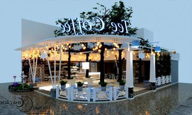 Những mẫu thiết kế quán cafe 300m2 ấn tượng nhất năm 2022