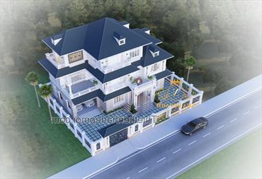 Biệt thự 2 3 tầng mái thái hiện đại & mái thái hiện đại Nhật Bản 2022