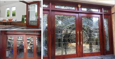 Xem ngay mẫu cửa gỗ kính cường lực sang trọng nhất hiện nay