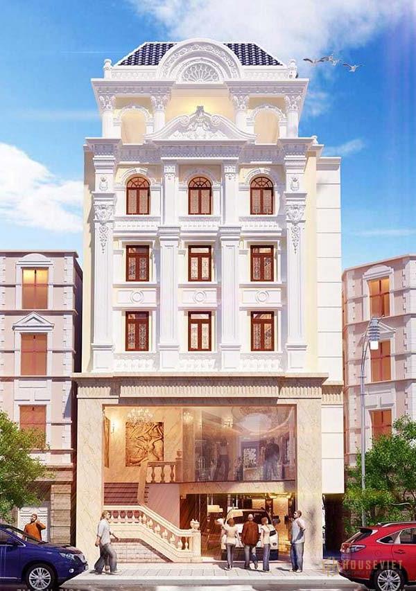 Những đường nét sắc sảo tạo nên một thiết kế khách sạn mini hiện đại