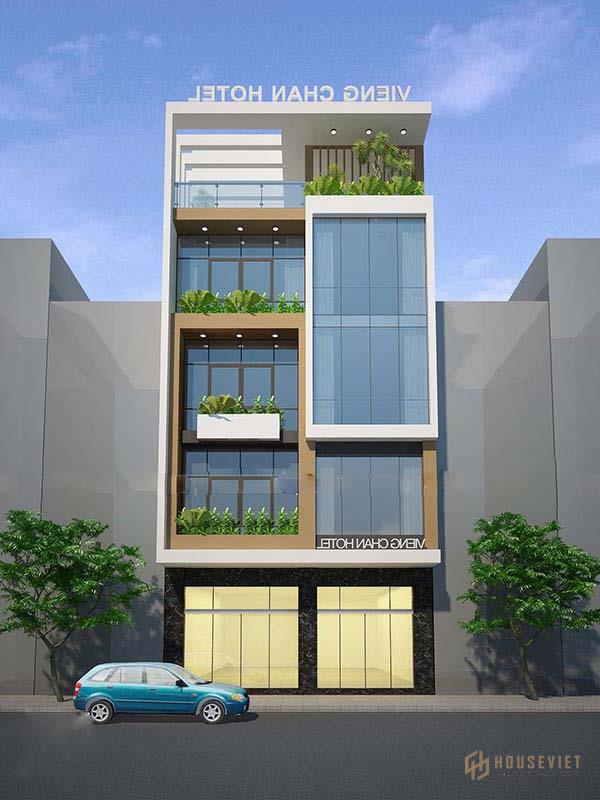 Không gian mở, thoáng mát kết hợp với không gian xanh độc đáo