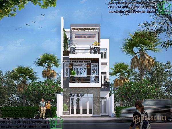 Hoàn thiện công trình nhà phố 3 tầng