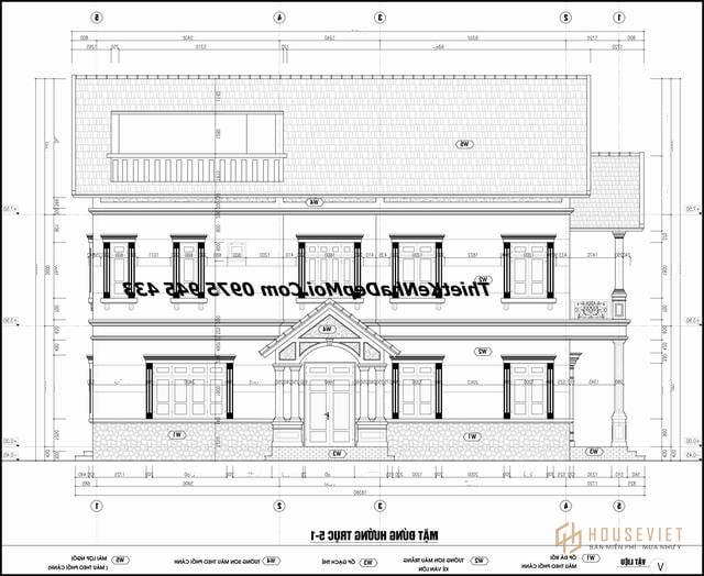 Tư vấn xây nhà 2 tầng ngang 9m