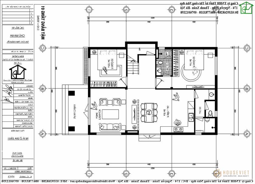 Công năng sử dụng tầng 1 mẫu nhà phố hiện đại