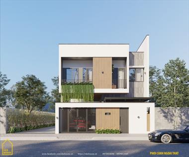 H'S HOUSE - ngôi nhà 2 tầng dành cho gia đình hai thế hệ