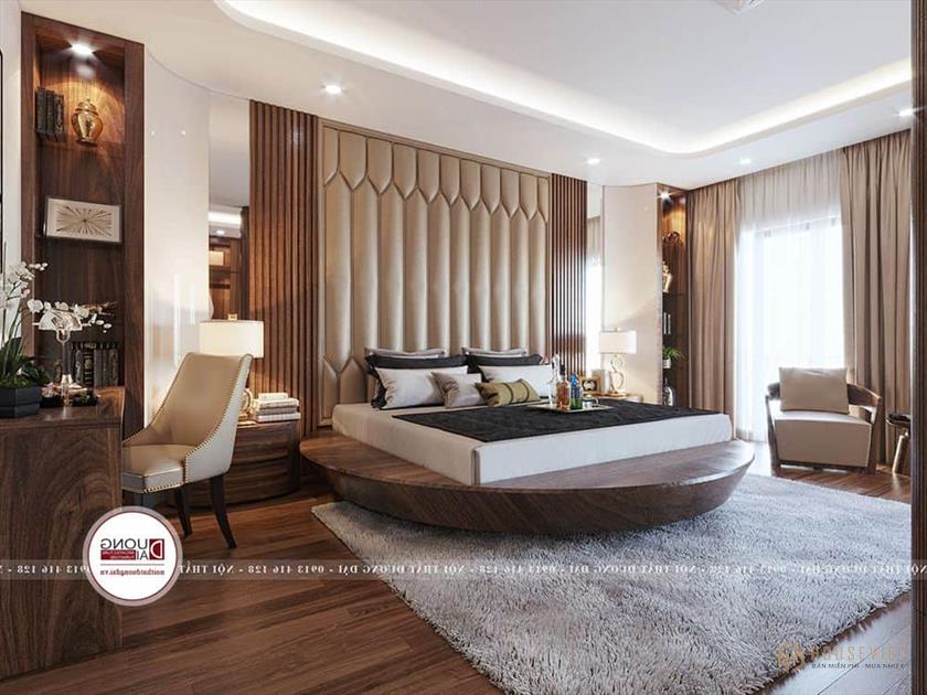 Phòng ngủ được bố trí và trang trí tiện nghi phù hợp với người sử dụng Phòng ngủ được bố trí và trang trí tiện nghi phù hợp với người sử dụng