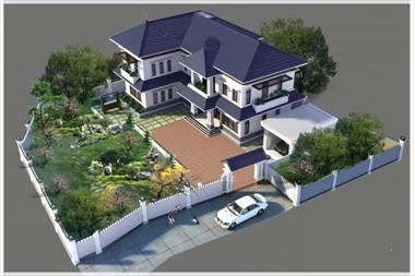 Biệt Thự 2 Tầng Phong Cách Châu Âu Khẳng Định Đẳng Cấp Đại Gia