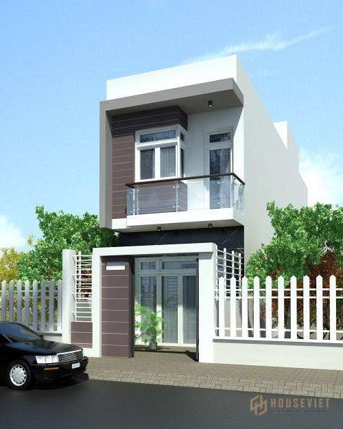 Nhà 2 tầng có gác lửng tăng diện tích sử dụng