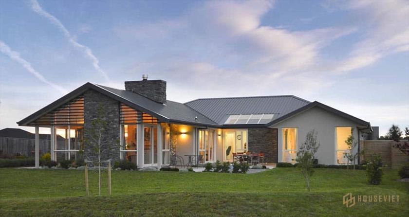 Kiến trúc nhà hình chữ L độc đáo và sáng tạo