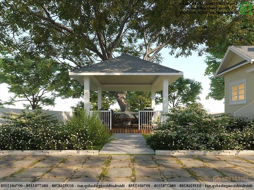 Thiết kế tiểu khu thơ mộng như những ngôi nhà Châu Âu.