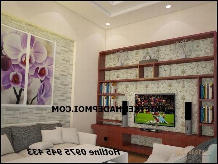 Phòng khách nhà đẹp ngang 6m