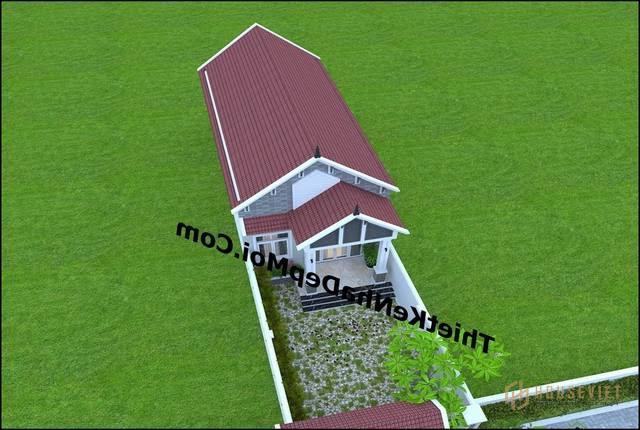 Nhà cấp 4 mái tôn 6x20