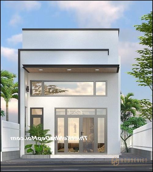 nhà cấp 4 6x20 có gác lửng