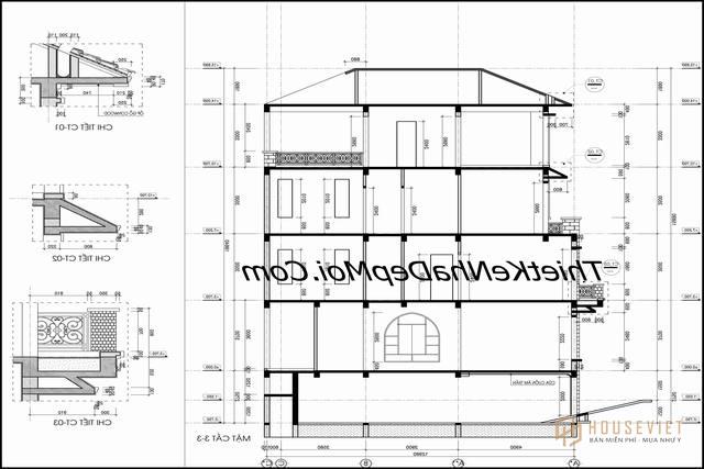 mat cat 3 biet thu 4 tang 2 mat tien anh huy tuyen quang