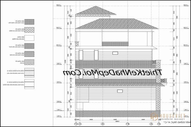 mat truc ac biet thu 4 tang 2 mat tien anh huy tuyen quang