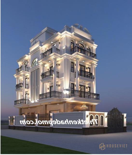 Thiết kế biệt thự phố đẹp nhất 2020