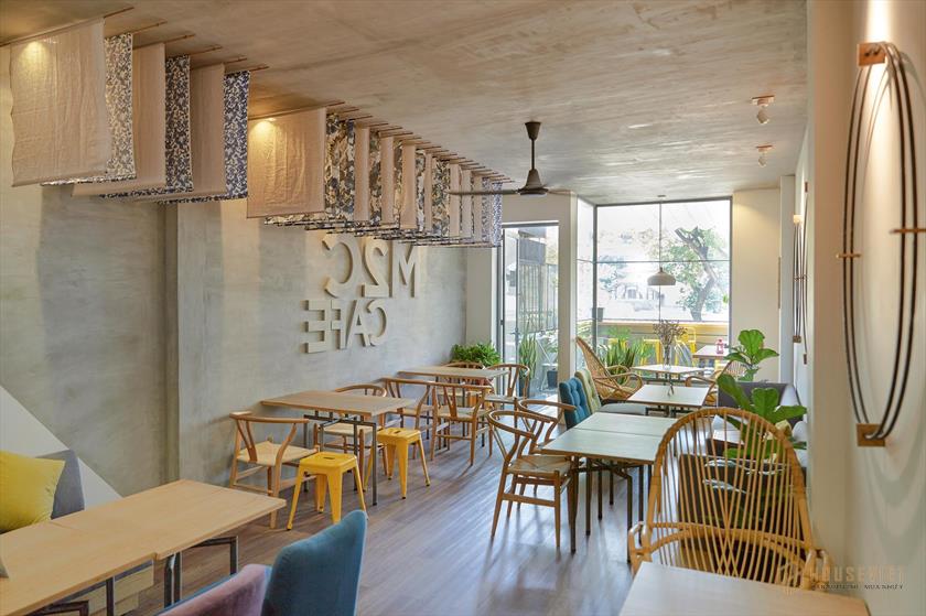     Không gian ấn tượng, mang hơi thở của phong cách hiện đại và mộc mạc giản dị