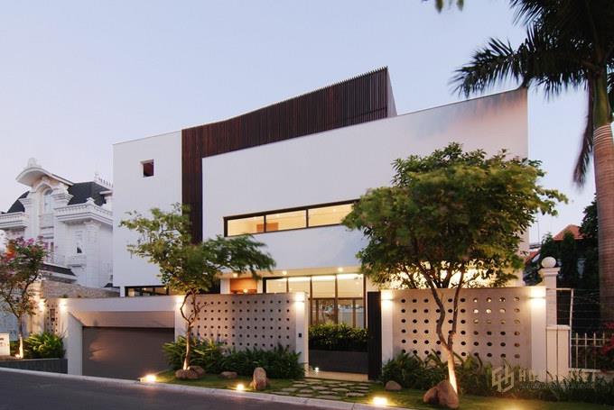 Mẫu thiết kế biệt thự thể hiện không gian sống thoáng đãng, gần gũi với thiên nhiên