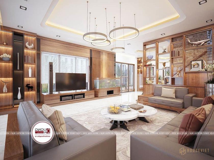 Nội thất gỗ veneer óc chó sang trọng và ấm áp Nội thất gỗ veneer óc chó sang trọng và ấm áp