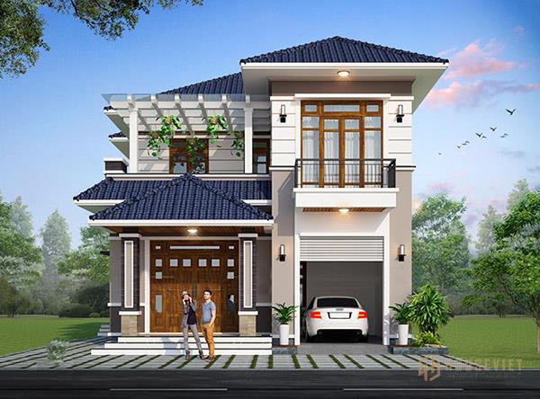 Biệt thự mini 2 tầng 100m2