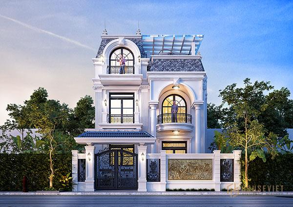 Biệt thự 2 tầng tân cổ điển