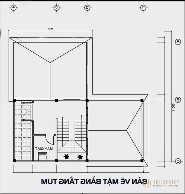 Mẫu thiết kế nhà diện tích 100m2