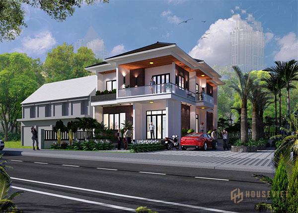 Biệt thự 2 tầng hiện đại 100m2