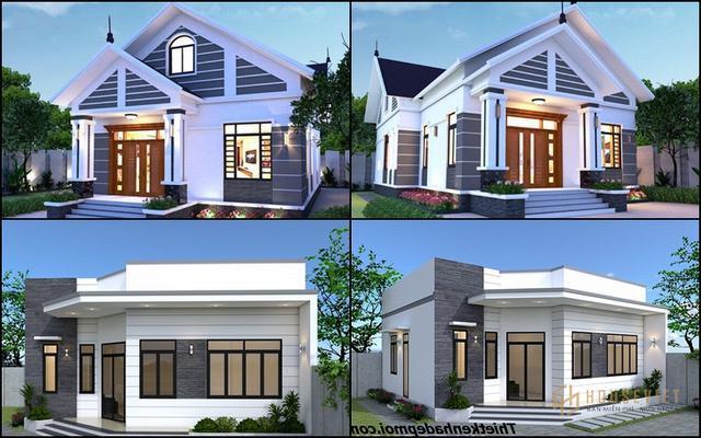 Các mẫu nhà cấp 4 đẹp 100m2