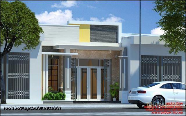 Mẫu nhà cấp 4 ngang 6m giá rẻ