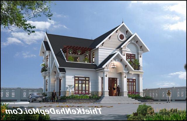 Mau biet tu dep 2 tang 2 mat tien